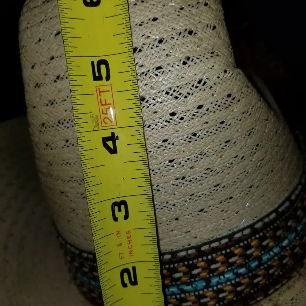 Levis Vintage Cowboy Hat 7 1/8 Tall 6